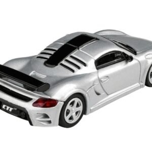 2012 RUF CTR3 Clubsport Silver Metallic 1/64 Diecast Model Car by Paragon Models