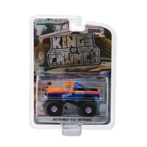 Greenlight - Kings of Crunch - 1972 Chevy K-10 Monster Truck - AM/PM Boss Pkg