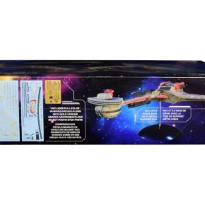 Skill 2 Model Kit Klingon Kronos One Spaceship "Star Trek VI: The Undiscovered Country" (1991) Movie 1/350 Scale Model by Polar Lights