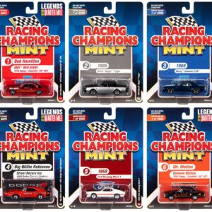 "Racing Champions Mint 2022" Set of 6 Cars Release 1 1/64 Diecast Model Cars by Racing Champions