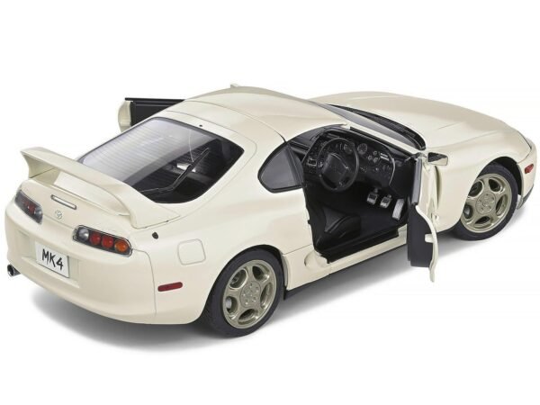 1993 Toyota Supra MK4 Convertible RHD (Right Hand Drive) White 1/18 Diecast Model Car by Solido