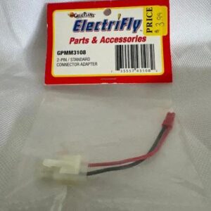 Great Planes ElectriFly 2-Pin/Standard Conn Adapter
