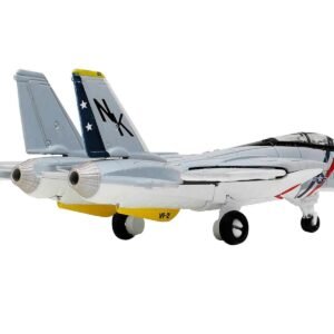 Grumman F-14 Tomcat Fighter Aircraft "VF-2 Bounty Hunters" and Section C of USS Enterprise (CVN-65) Aircraft Carrier Display Deck "Legendary F-14 Tomcat" Series 1/200 Diecast Model by Forces of Valor