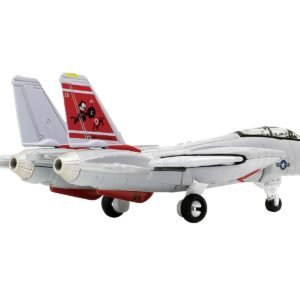 Grumman F-14A Tomcat Fighter Aircraft "VF-31 Tomcatters" and Section L of USS Enterprise (CVN-65) Aircraft Carrier Display Deck "Legendary F-14 Tomcat" Series 1/200 Diecast Model by Forces of Valor