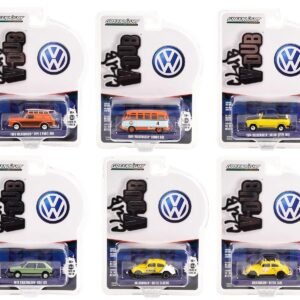 "Club Vee V-Dub" Set of 6 pieces Series 16 1/64 Diecast Model Cars by Greenlight