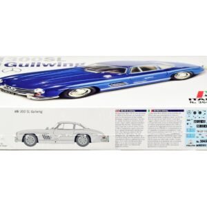 Skill 3 Model Kit Mercedes Benz 300 SL Gullwing 1/24 Scale Model by Italeri