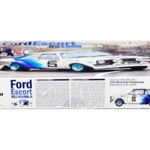 Skill 2 Model Kit Ford Escort RS 1800 Mk.II #5 Rallye Monte Carlo (1979) 1/24 Scale Model by Italeri