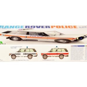 Skill 3 Model Kit Land Rover Range Rover Police 1/24 Scale Model by Italeri