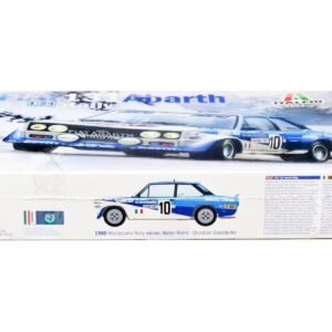 Skill 3 Model Kit Fiat 131 Abarth Rally #10 Winner "Montecarlo Rally" (1980) 1/24 Scale Model by Italeri