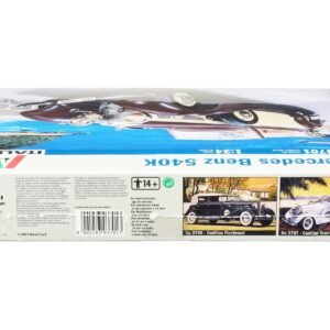 Skill 3 Model Kit Mercedes Benz 540K 1/24 Scale Model by Italeri