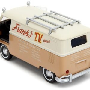 Volkswagen Bus "WheelJack" Tan and Beige "Frank's TV Repair" "Transformers: Rise of the Beasts" (2023) Movie "Hollywood Rides" Series 1/32 Diecast Model Car by Jada