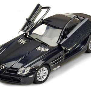 Mercedes Mclaren SLR Metallic Black 1/24 Diecast Model Car by Motormax